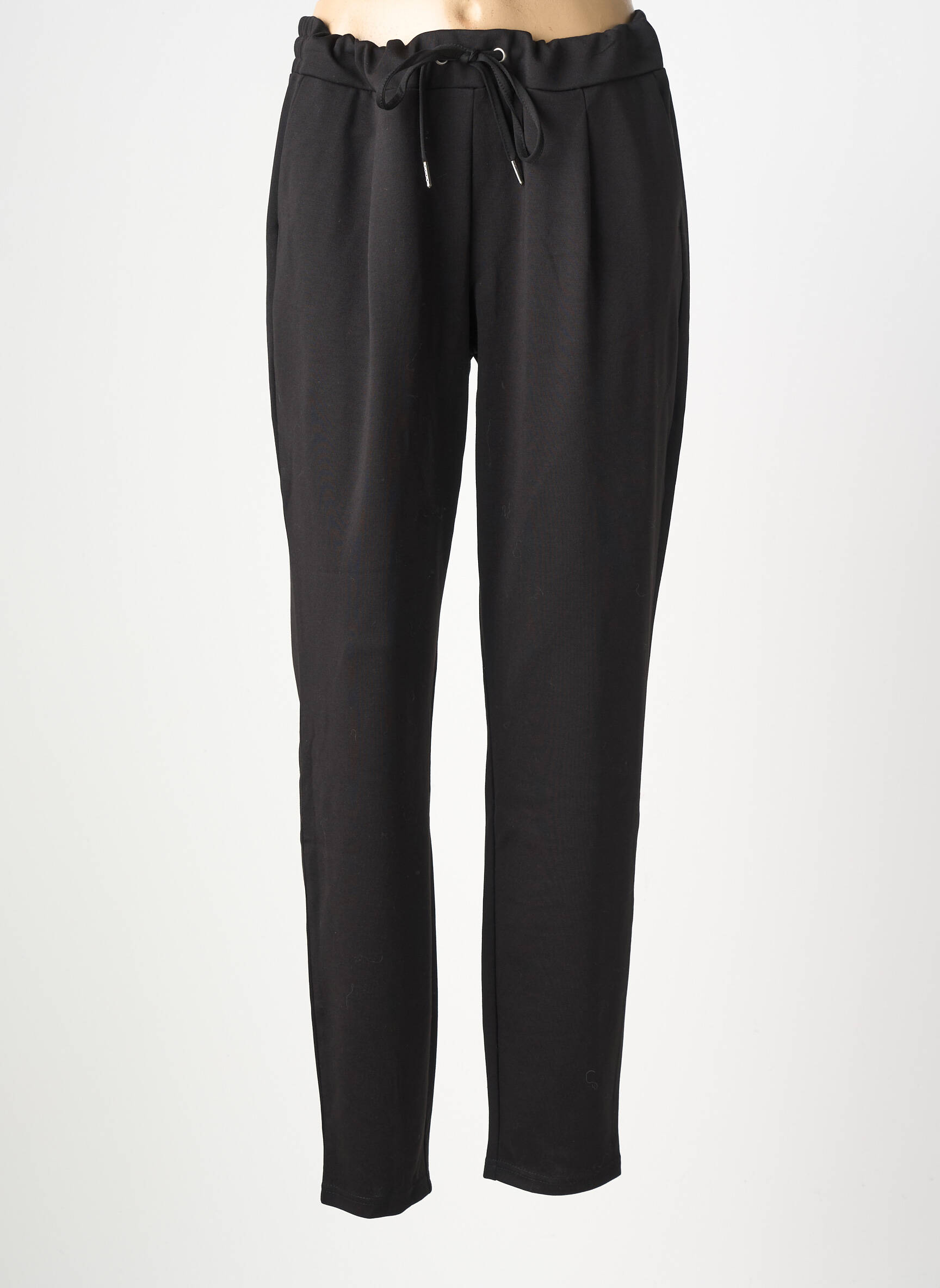 Jogging slim taille normale noir B.YOUNG femme