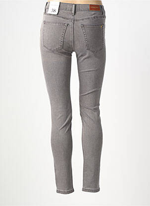 Jeans skinny tissage brut taille normale gris LA PETITE ETOILE femme