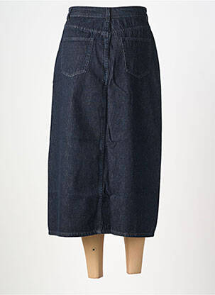Jupe longue taille normale bleu FRNCH femme