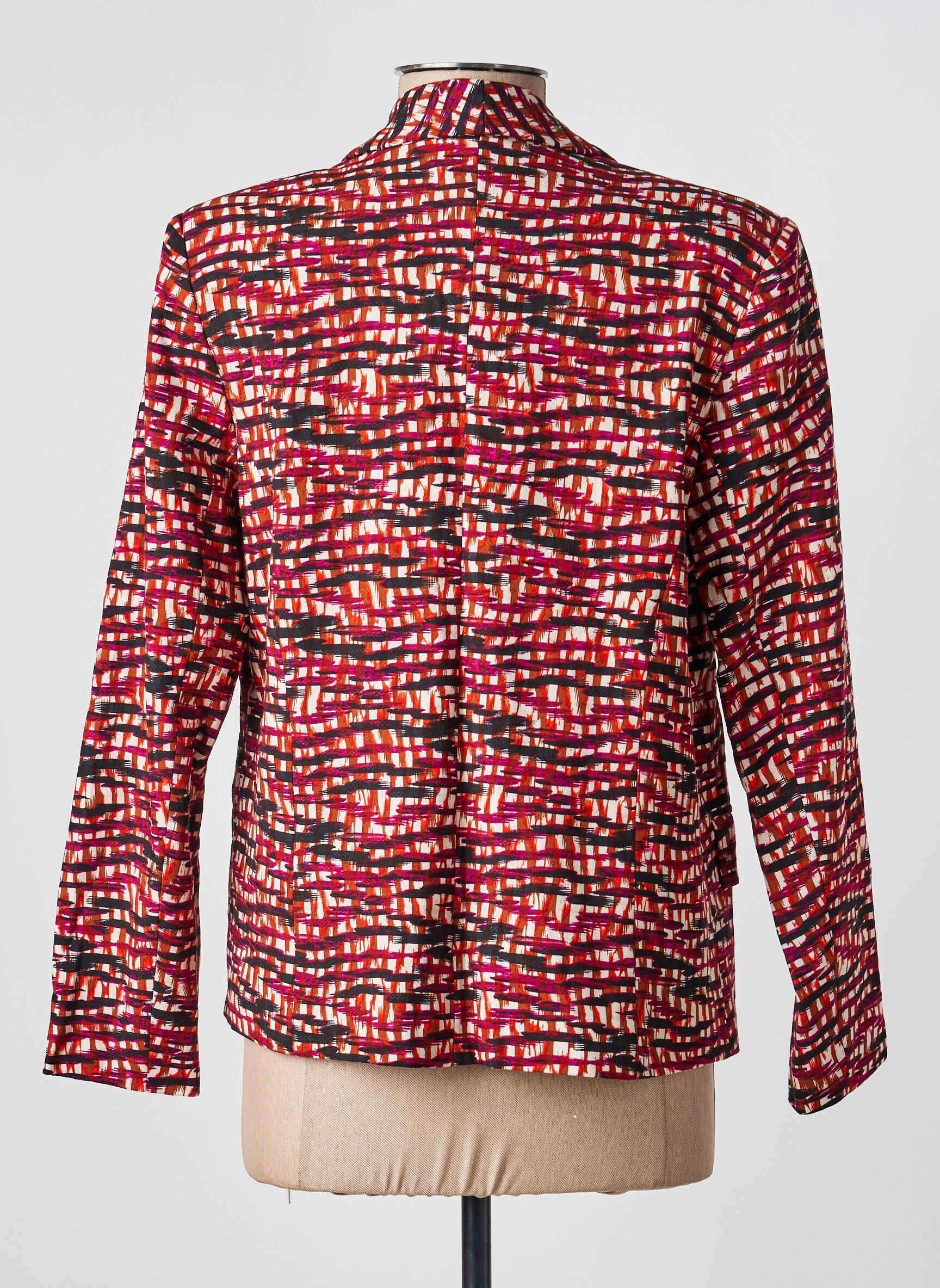 Blazer poches rouge RUE MAZARINE femme