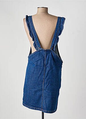 Robe mi-longue fines bretelles bleu LA PETITE ETOILE femme