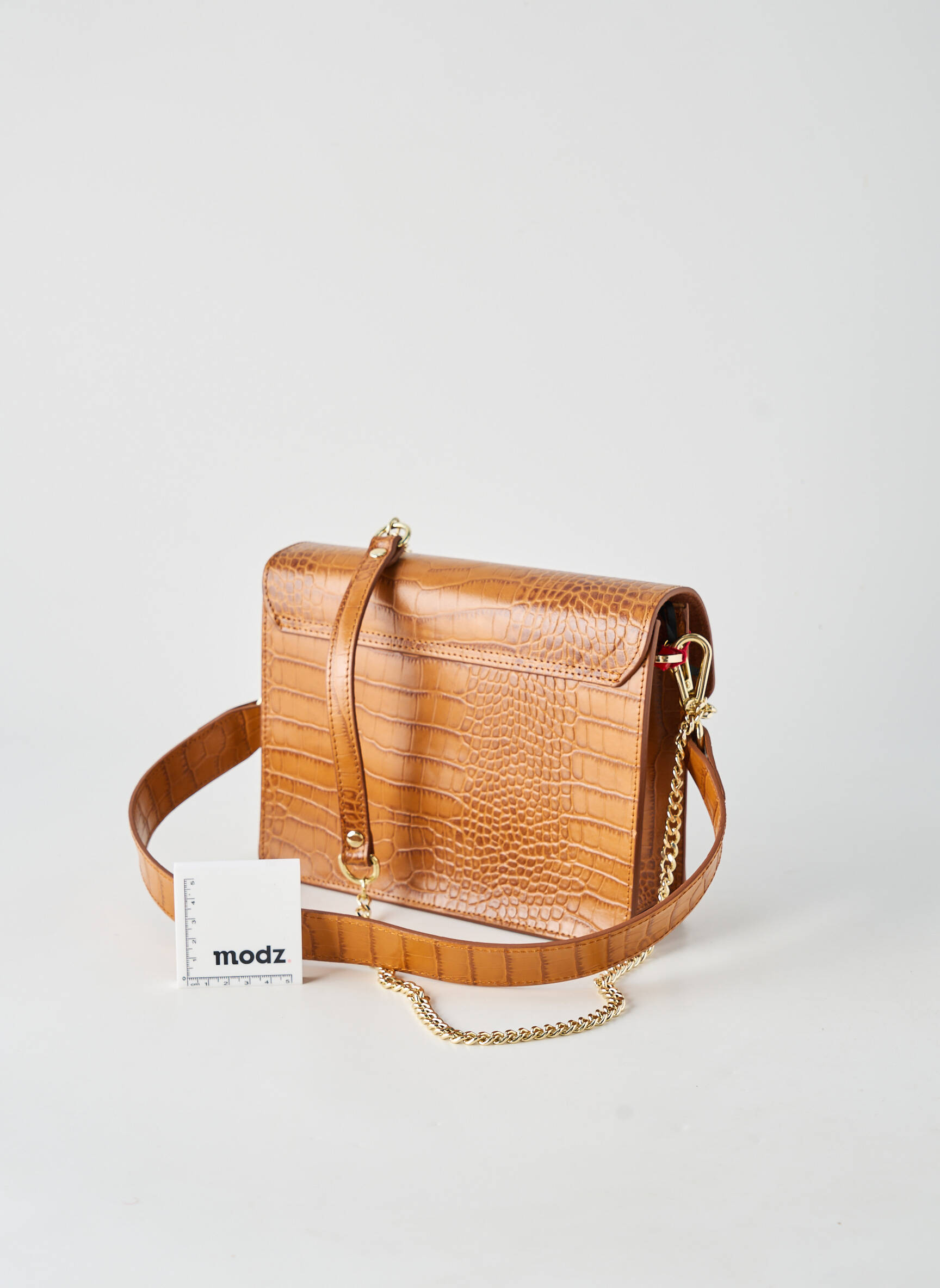 Sac multipoches forme rectangulaire marron LA PETITE ETOILE femme