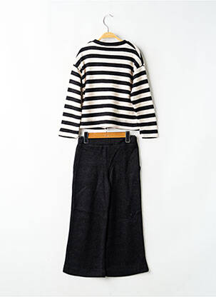 Ensemble pantalon manches longues noir MAYORAL fille