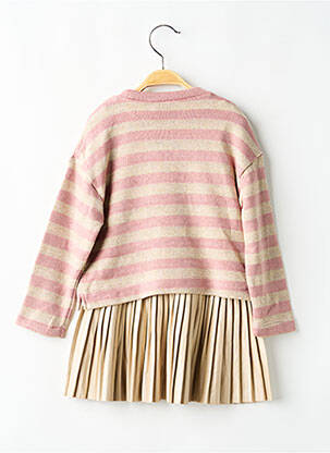 Ensemble jupe coupe cintrée rose MAYORAL fille