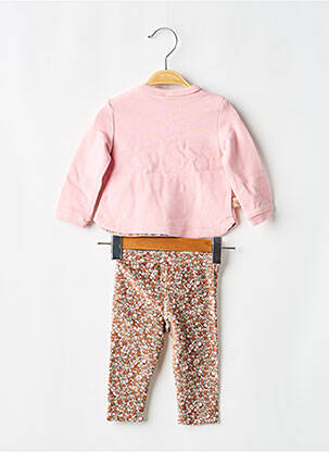 Ensemble pantalon manches longues rose BOBOLI fille