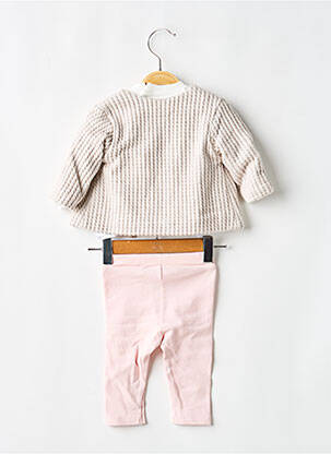 Ensemble pantalon manches longues beige MAYORAL fille