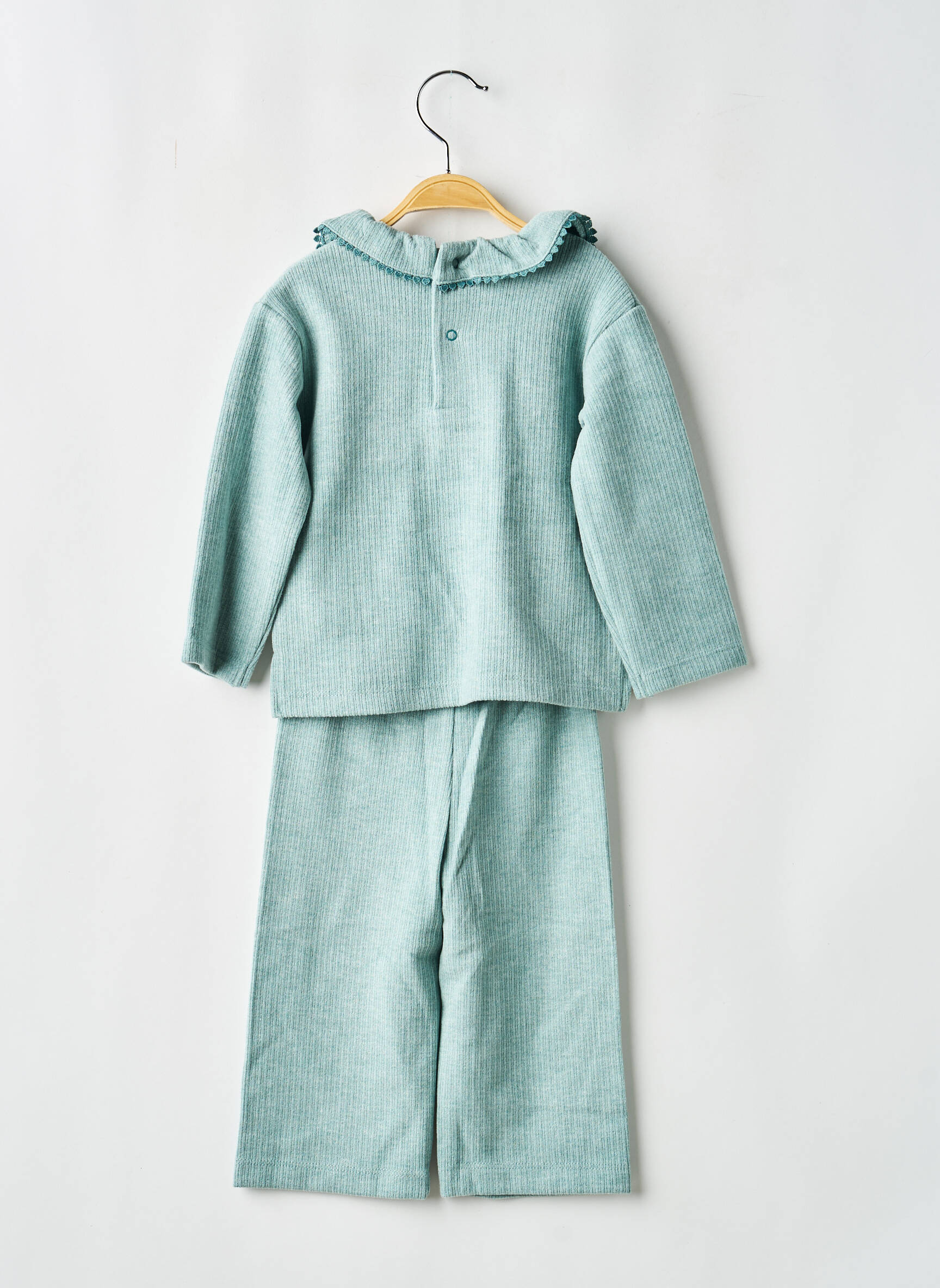 Ensemble pantalon manches longues vert MAYORAL fille