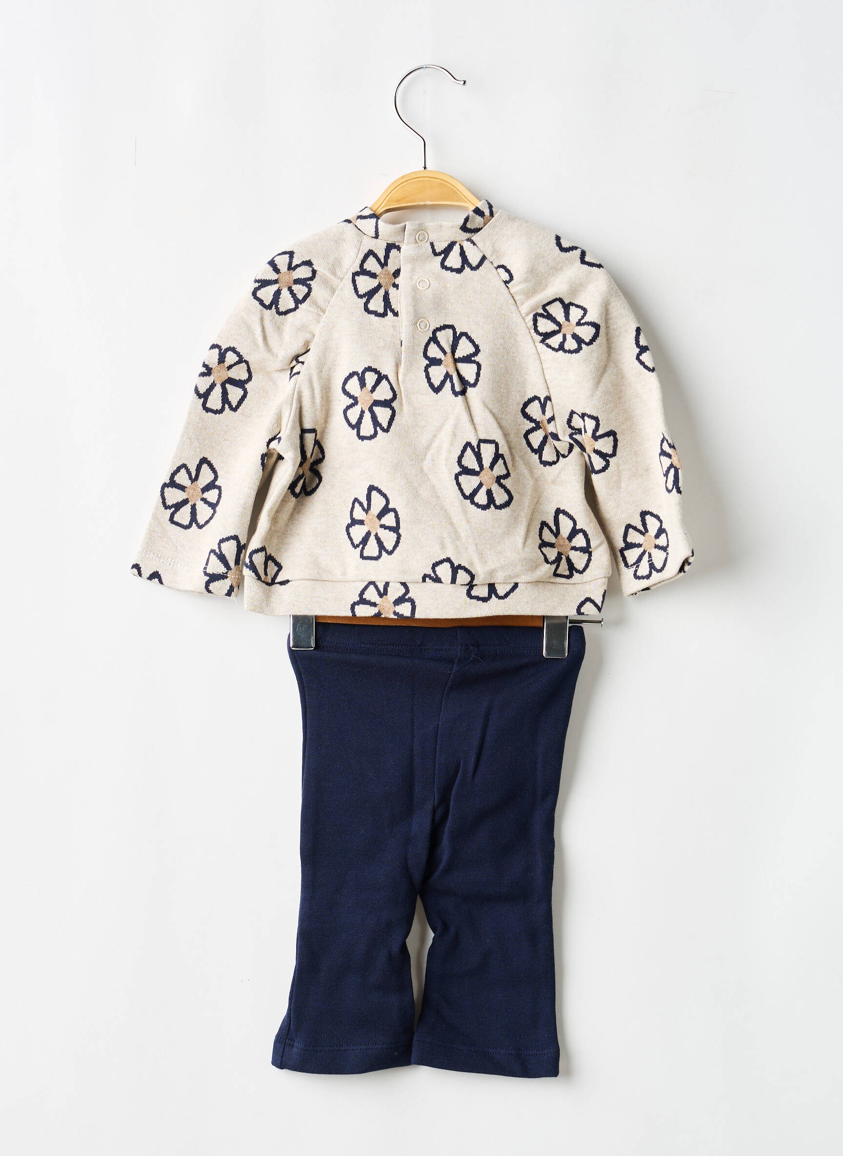 Ensemble pantalon manches longues bleu MAYORAL fille