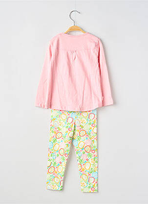 Ensemble pantalon type de haut t-shirt rose BOBOLI fille