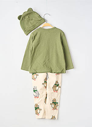 Pyjama imprimé fantaisie vert MAYORAL garçon