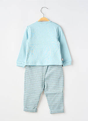 Ensemble pantalon taille élastique bleu BOBOLI garçon