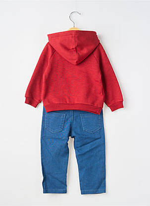 Ensemble pantalon taille élastique rouge MAYORAL garçon