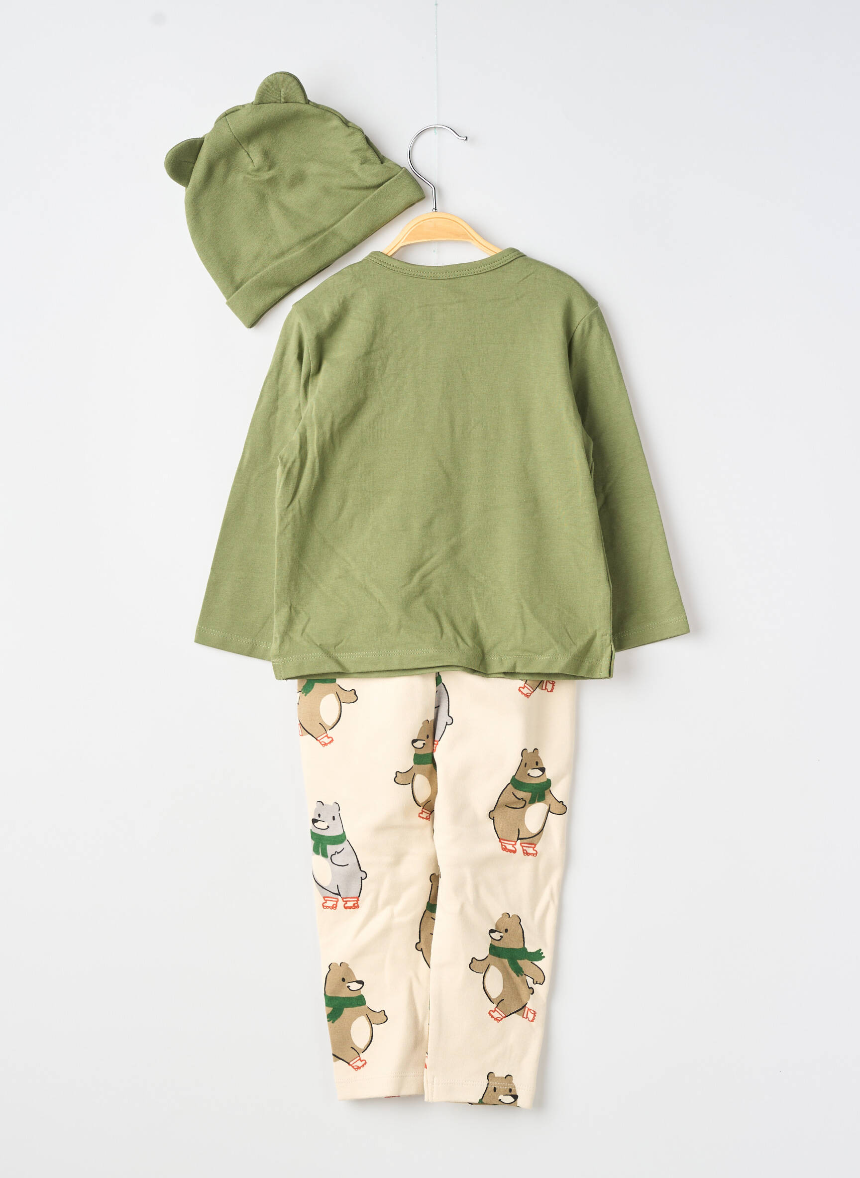 Pyjama imprimé fantaisie vert MAYORAL garçon
