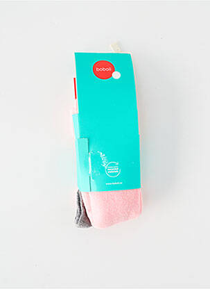Collants stretch rose BOBOLI fille