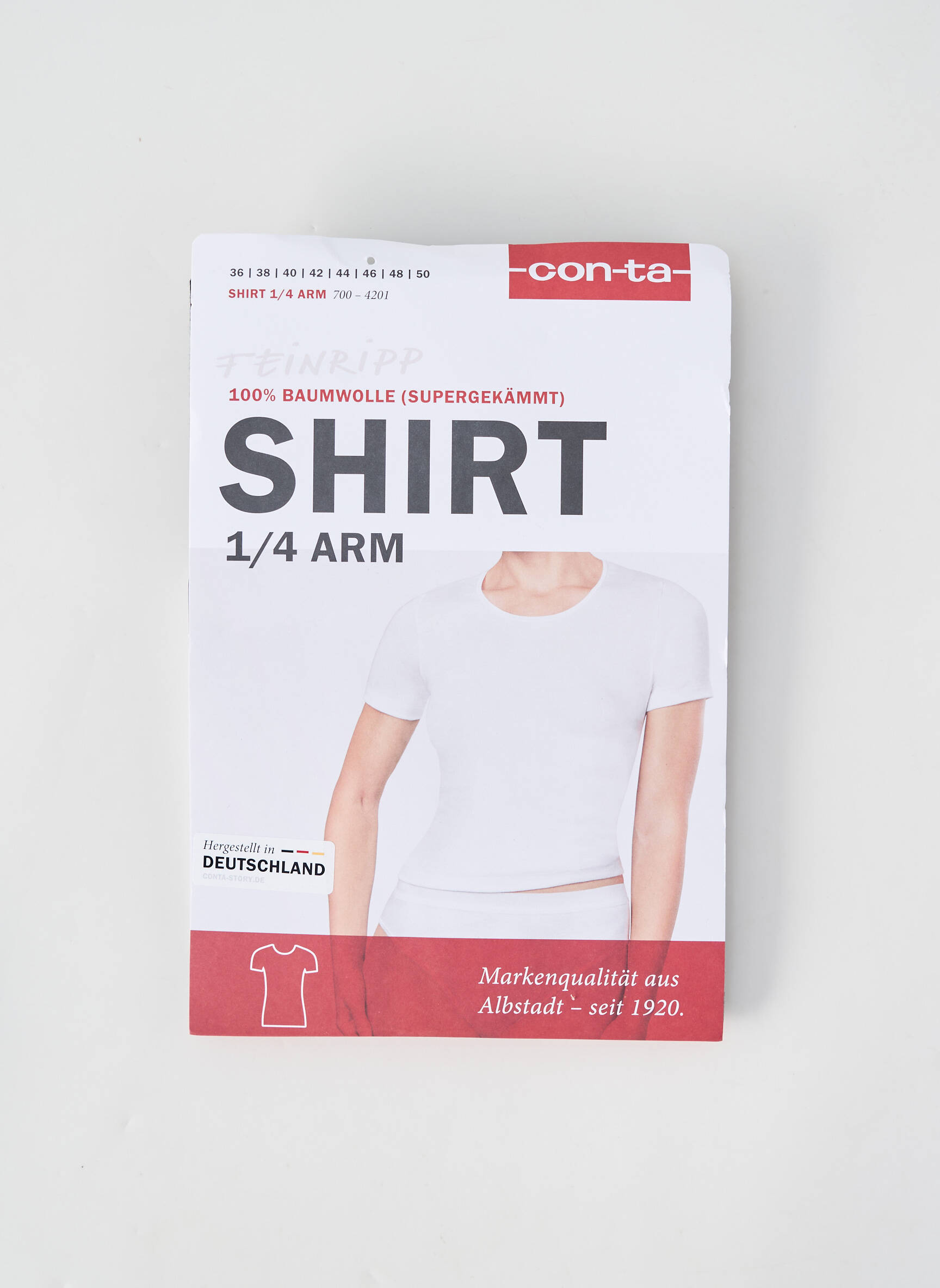 T-shirt stretch manches courtes noir CON-TA femme