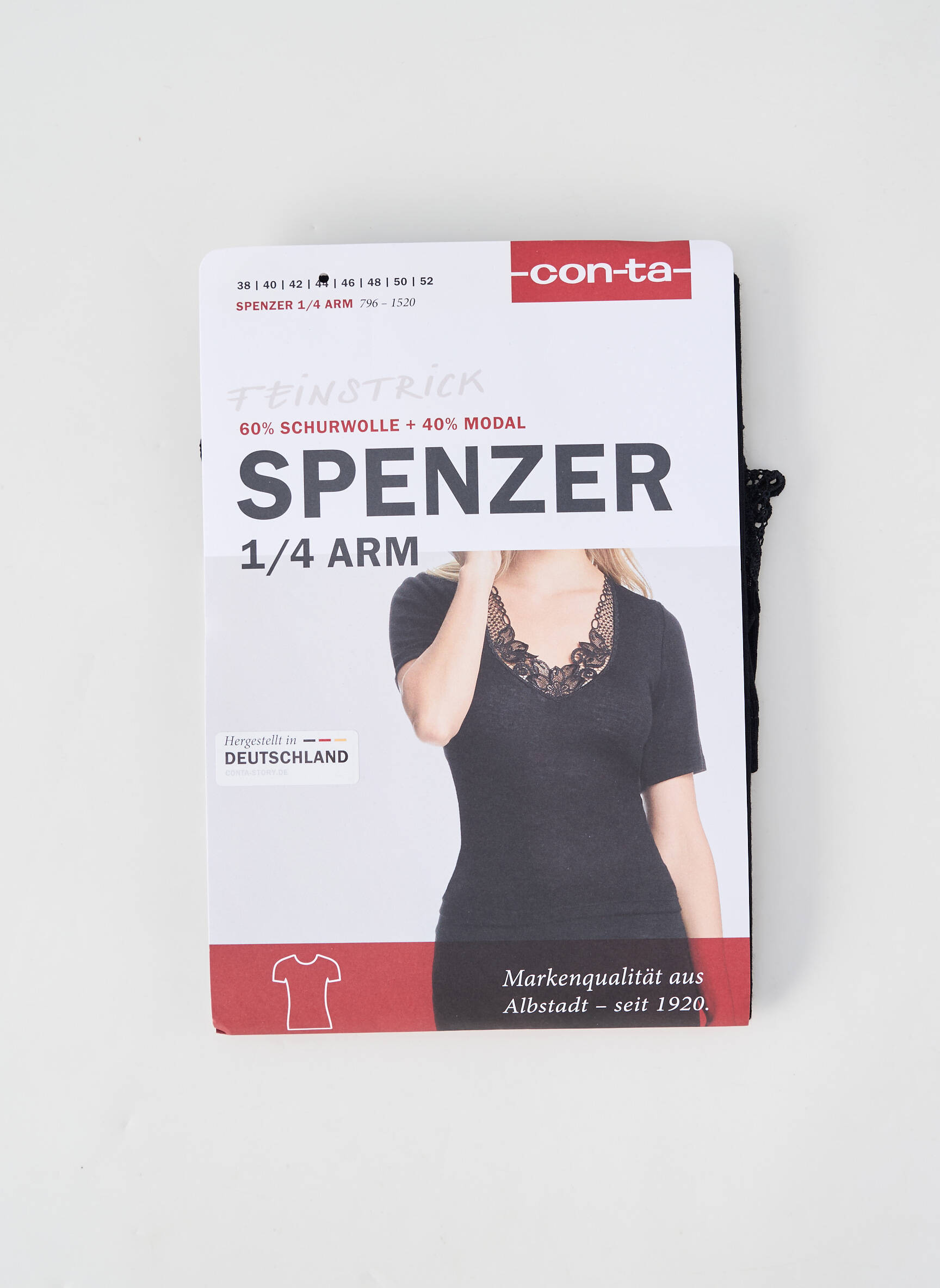 Top/caraco tissage jersey noir CON-TA femme