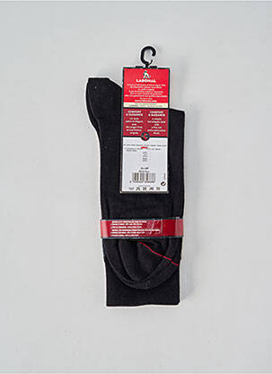 Chaussettes stretch noir LABONAL homme