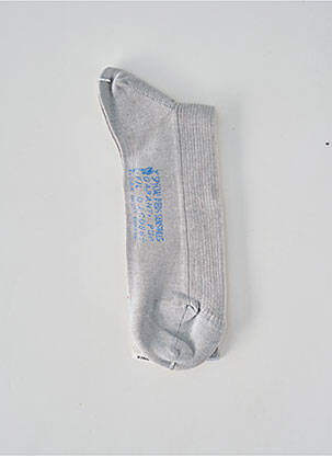 Chaussettes stretch gris PERRIN homme