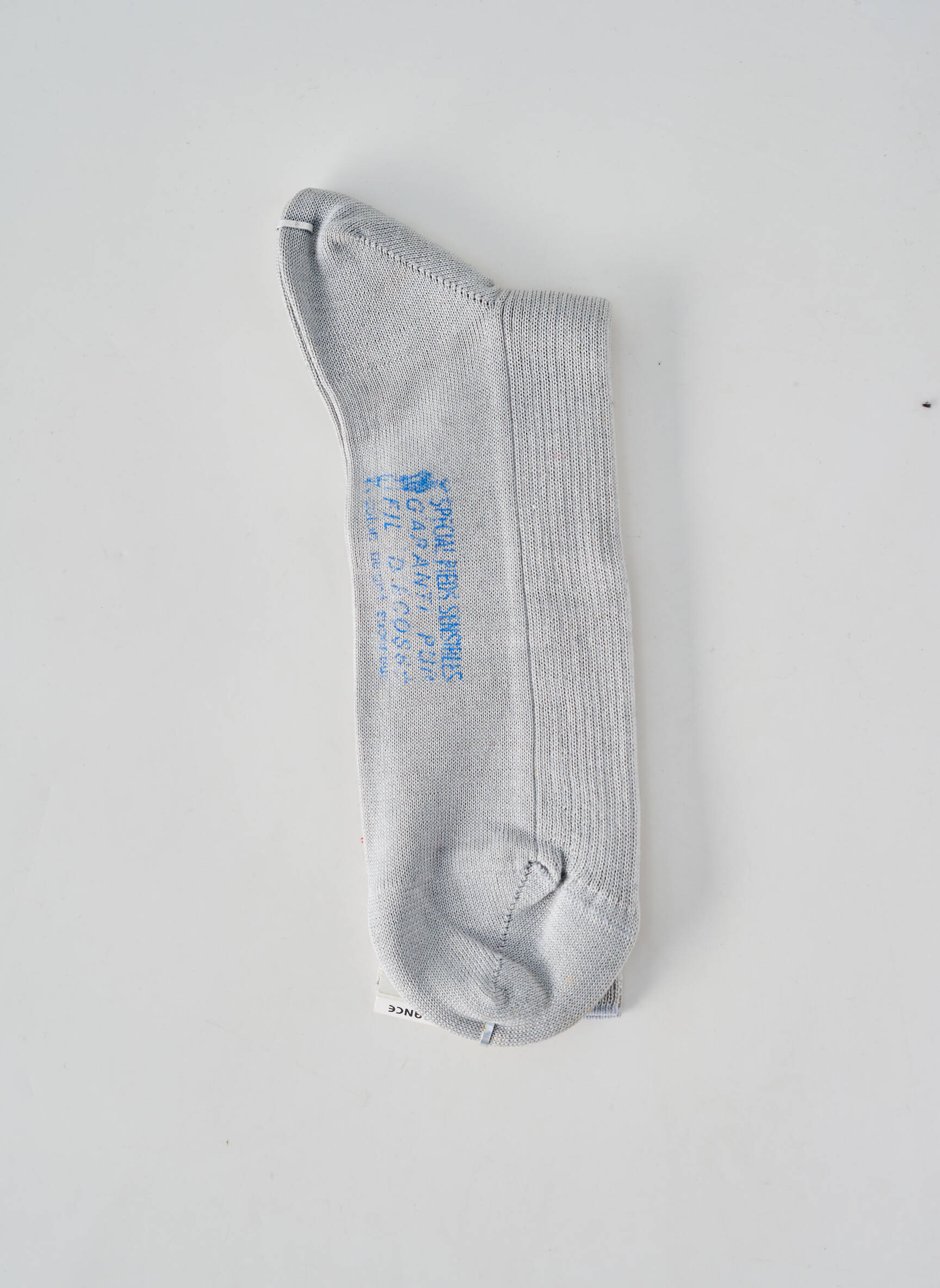 Chaussettes stretch gris PERRIN homme