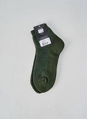 Chaussettes maintien élastique vert PERRIN homme