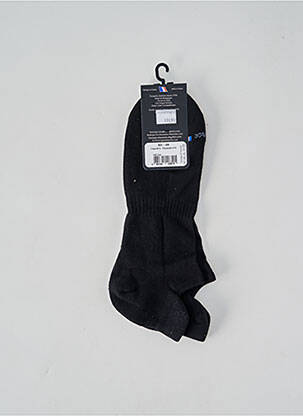Chaussettes stretch noir PERRIN homme