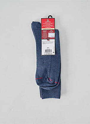Chaussettes imprimé fantaisie bleu LABONAL homme