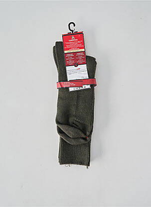 Chaussettes stretch vert LABONAL homme