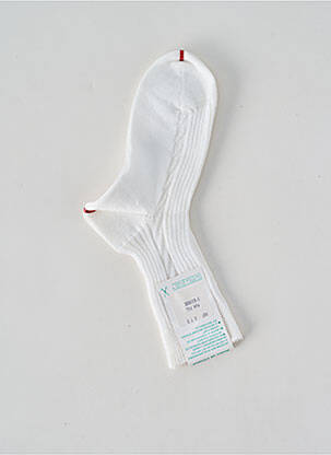 Chaussettes stretch blanc PERRIN enfant