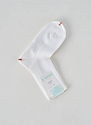 Chaussettes stretch blanc PERRIN enfant