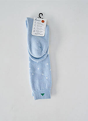 Chaussettes imprimé fantaisie bleu PERRIN enfant
