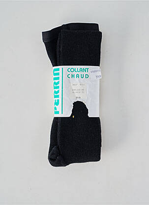 Collants stretch noir PERRIN fille