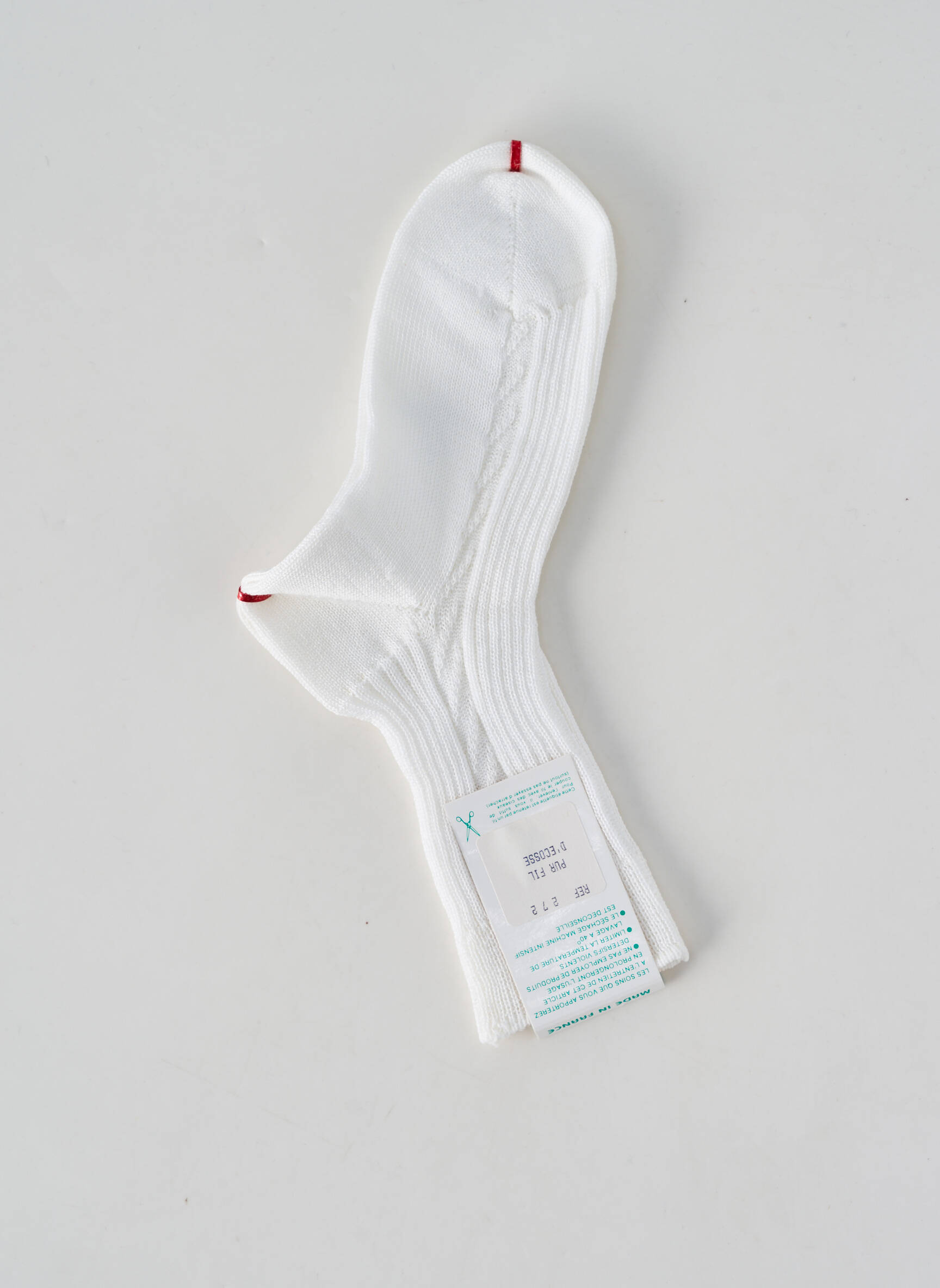 Chaussettes stretch blanc PERRIN enfant