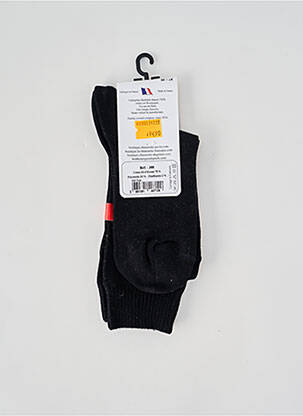 Chaussettes stretch noir PERRIN femme
