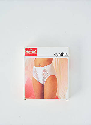 Culotte haute tissage satiné orange TRIUMPH femme