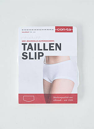 Shorty stretch blanc CON-TA femme
