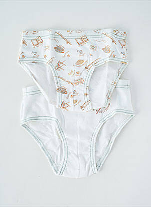 Culotte stretch blanc PETIT BATEAU fille