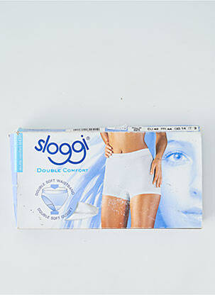 Shorty stretch blanc SLOGGI femme