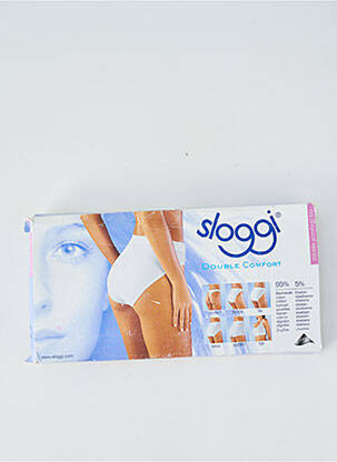 Culotte haute stretch blanc SLOGGI femme
