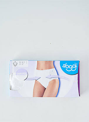 Culotte haute stretch blanc SLOGGI femme
