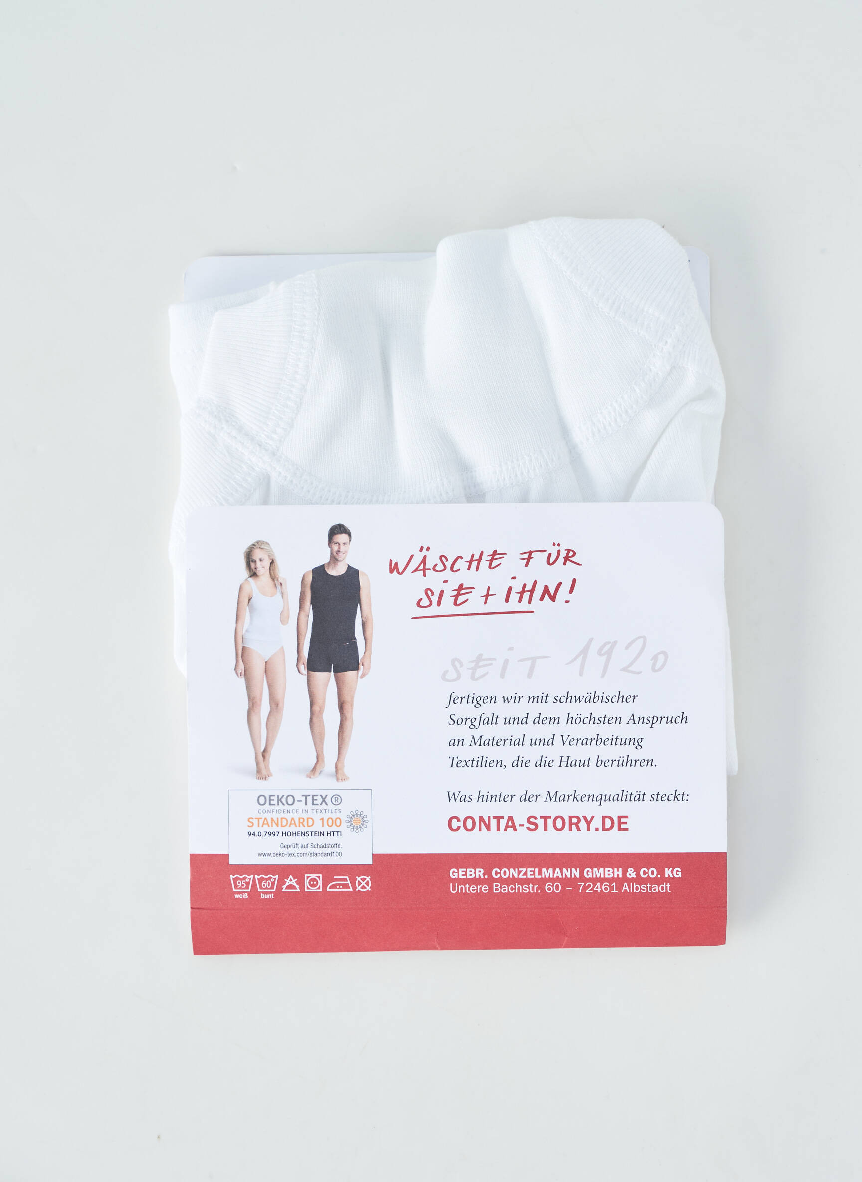 Shorty stretch blanc CON-TA femme
