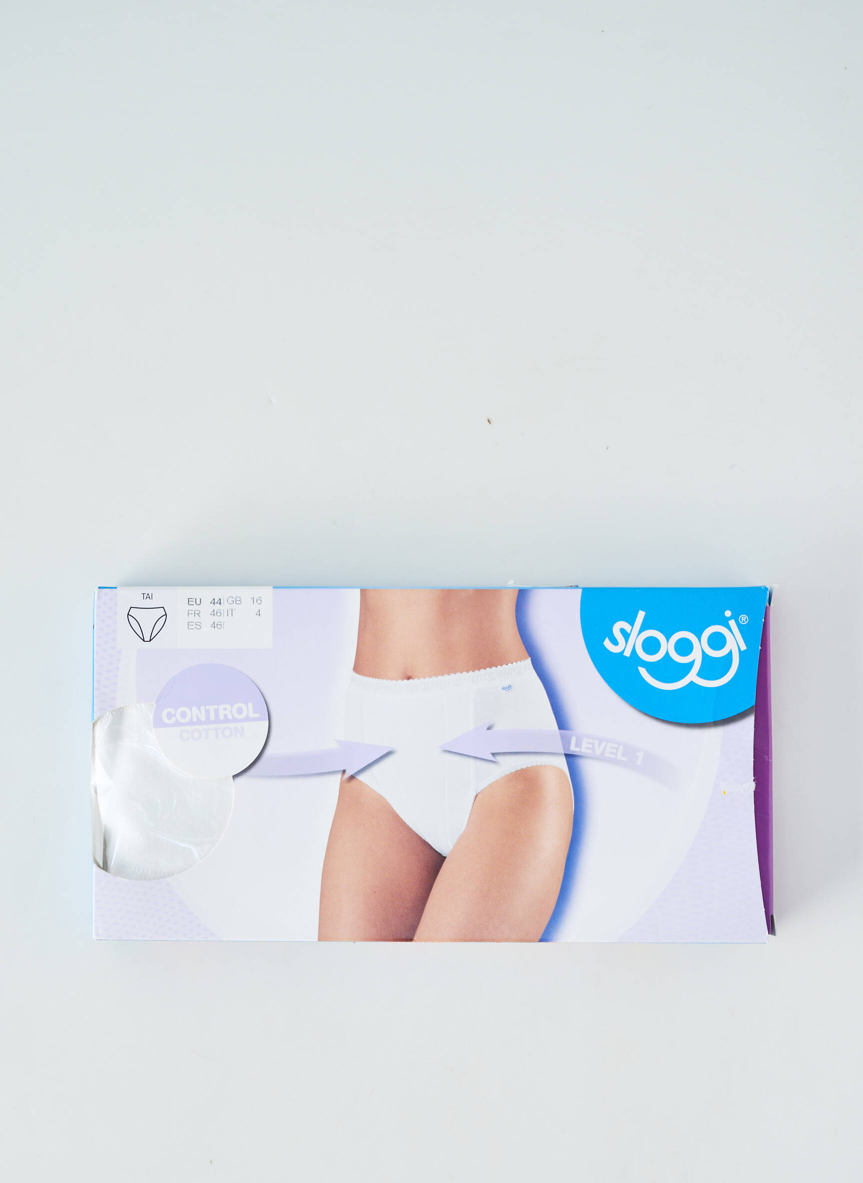 Culotte haute stretch blanc SLOGGI femme