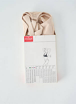 Soutien-gorge sans armature haut soutien-gorge emboitant beige TRIUMPH femme