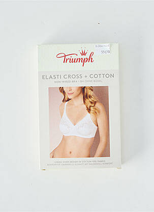 Soutien-gorge sans armature haut soutien-gorge emboitant blanc TRIUMPH femme