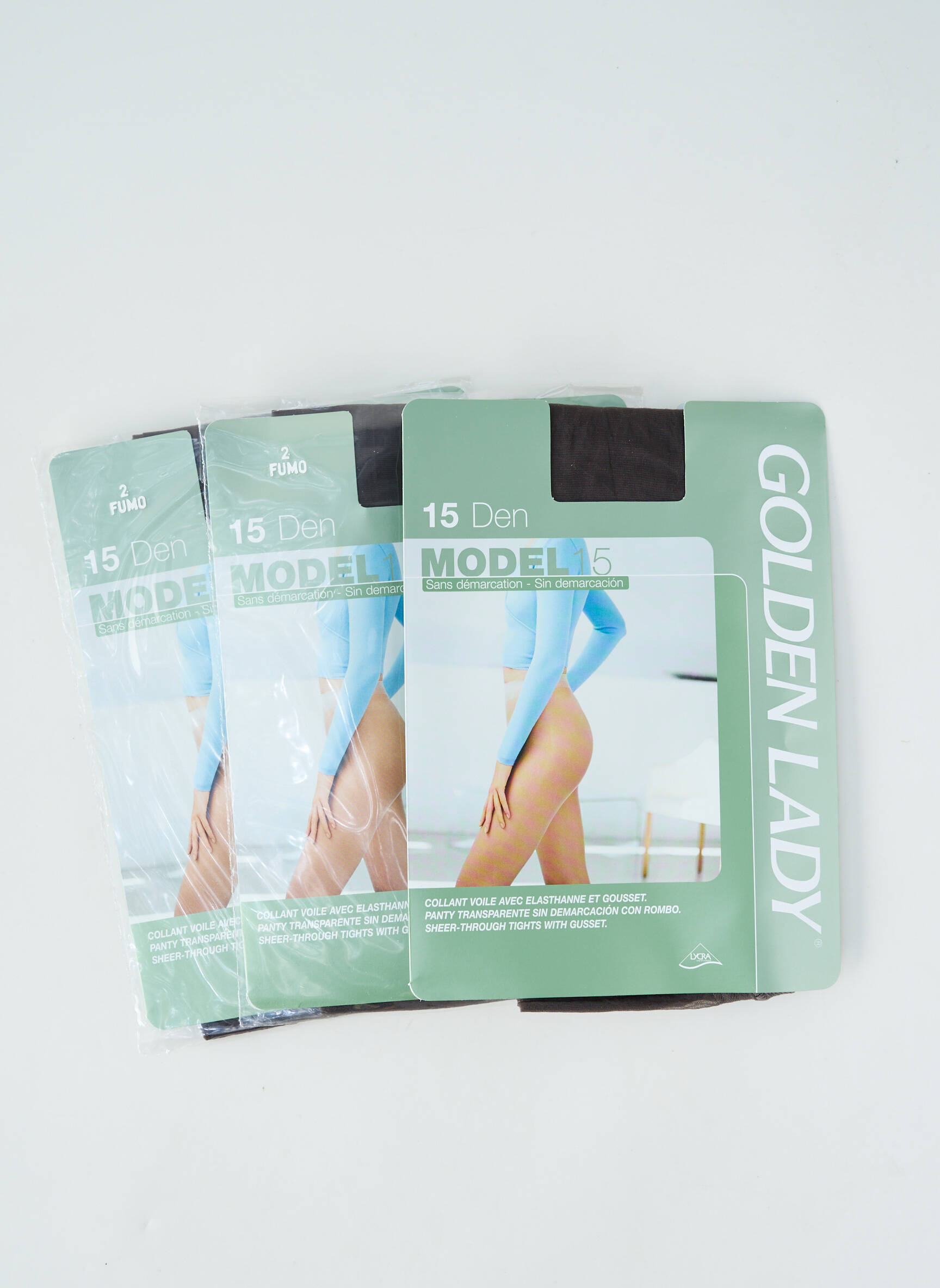 Collants stretch marron GOLDEN LADY femme