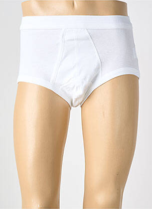 Slip stretch blanc ARMOR LUX homme