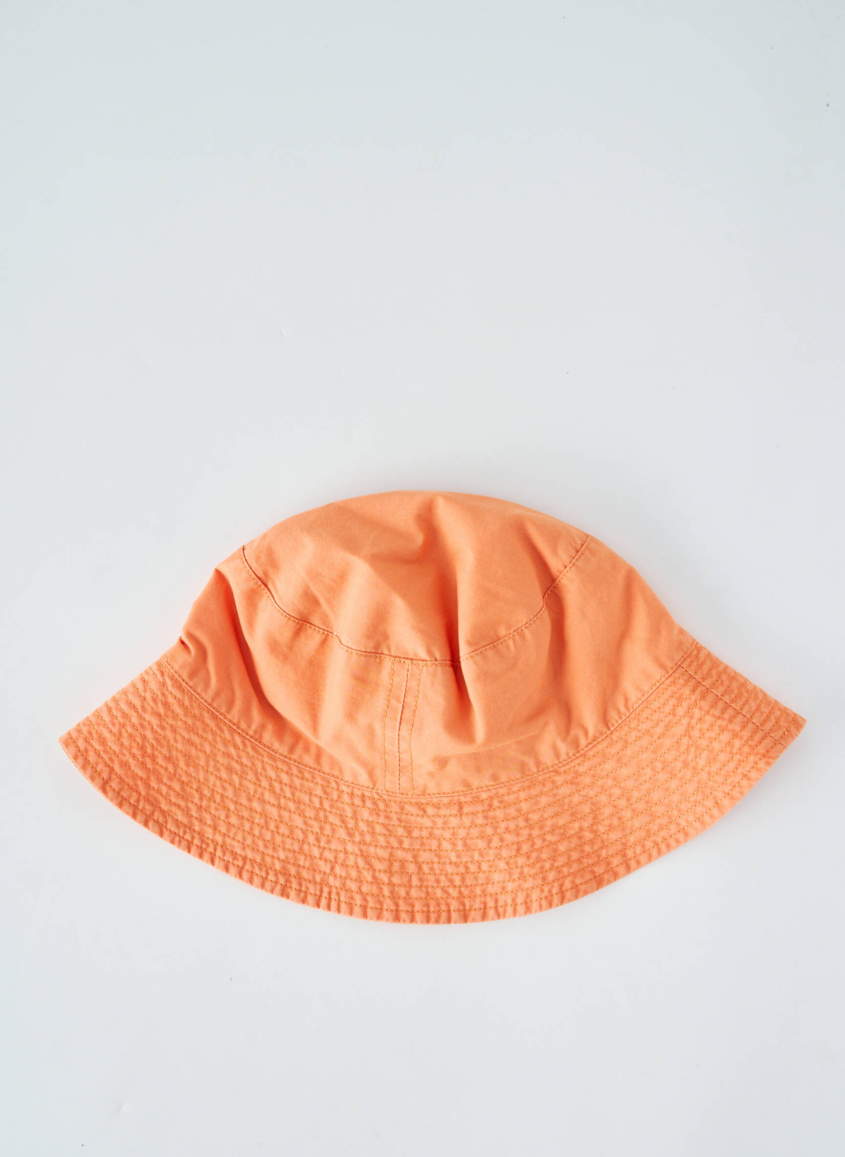 Chapeau tissage popeline orange PETIT BATEAU garçon