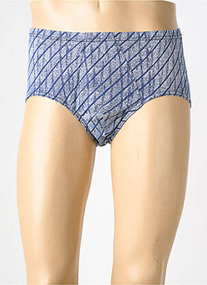 Slip imprimé fantaisie bleu ARMOR LUX homme