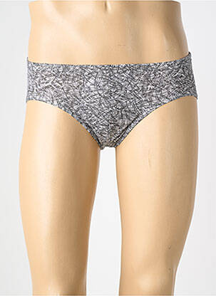 Slip tissage popeline noir ARMOR LUX homme