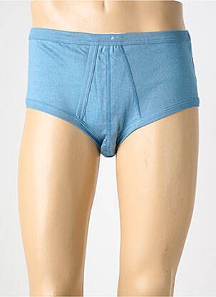 Slip tissage popeline bleu JET homme