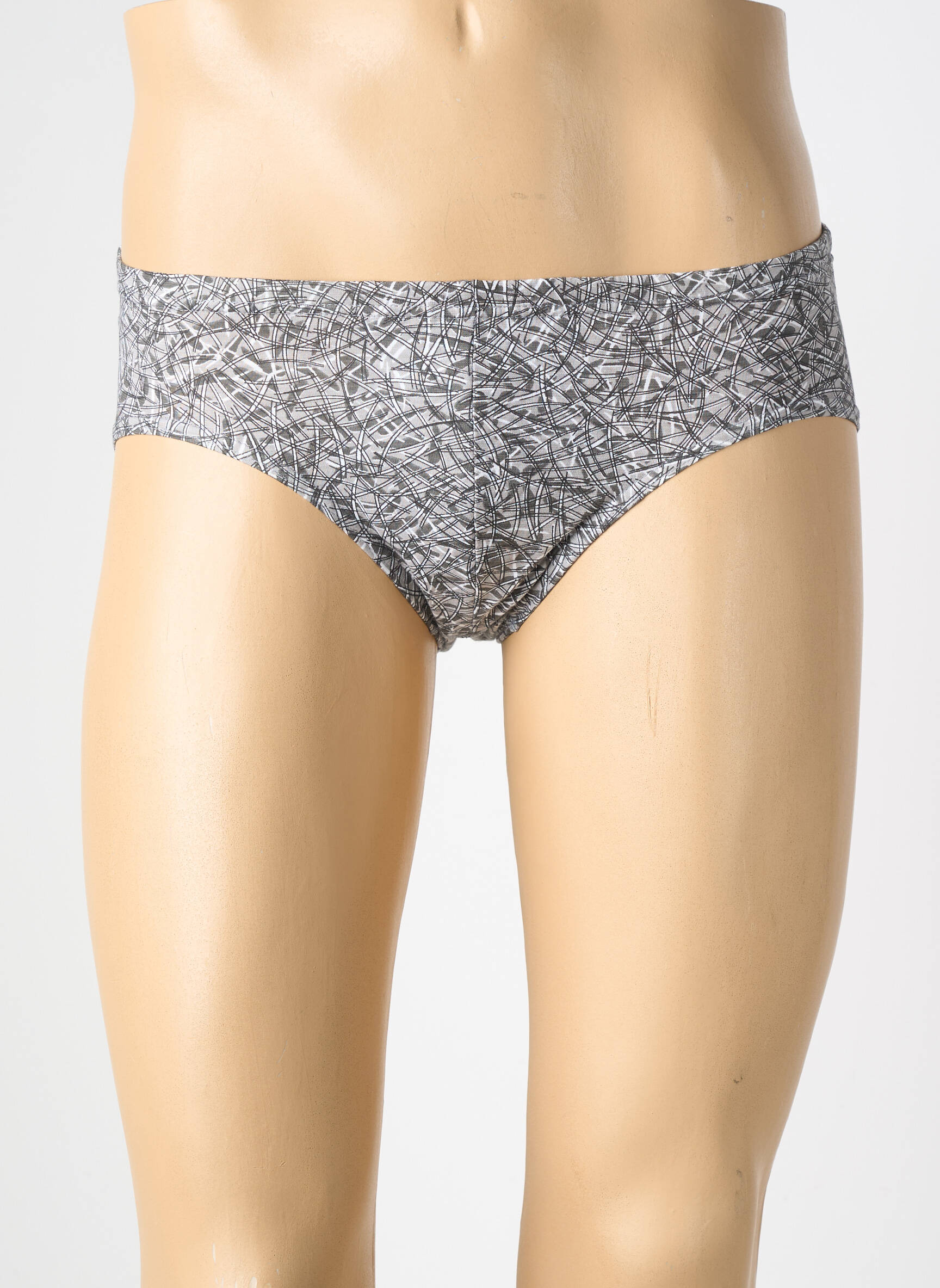 Slip tissage popeline noir ARMOR LUX homme